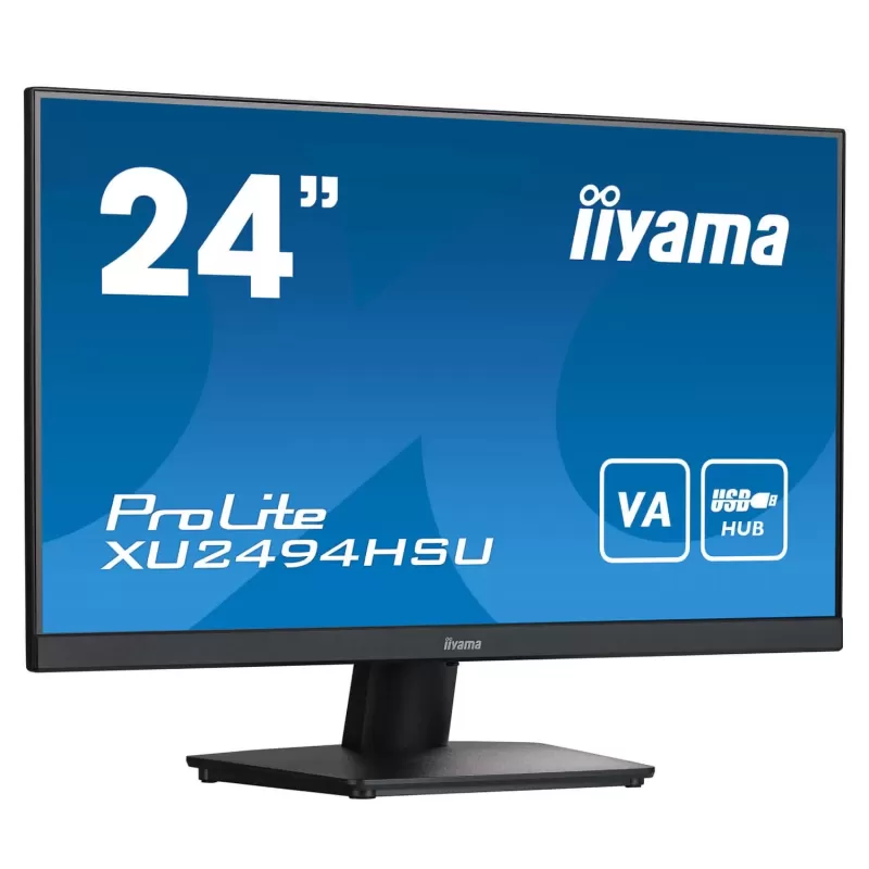 Computer Monitor IIYAMA XU2494HSU-B2 24" ProLite VA FHD 75Hz 4ms XU2494HSU-B2 Color:black