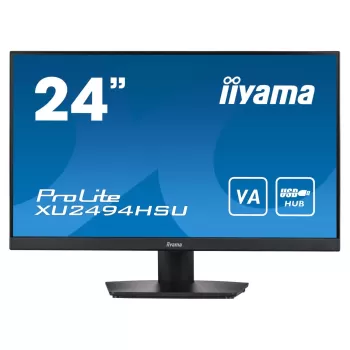 Computer Monitor IIYAMA XU2494HSU-B2 24" ProLite VA FHD 75Hz 4ms XU2494HSU-B2 Color:black