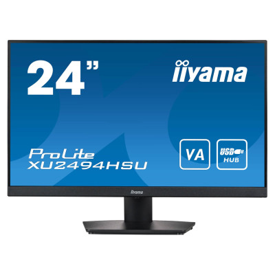מסך מחשב IIYAMA XU2494HSU-B2 24" ProLite VA FHD 75Hz 4ms צבע שחור מסך מחשב IIYAMA XU2494HSU-B2 24" ProLite VA FHD 75Hz 4ms צבע שחור