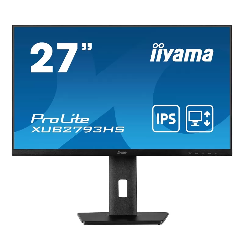 Монитор для ПК IIYAMA ProLite XUB2793HS-B6 XUB2793HS-B6 27" 100Hz FHD IPS Цвет:чёрный