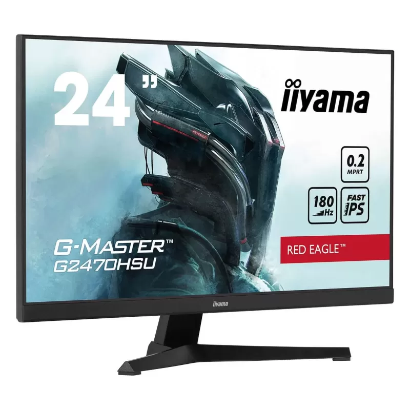Computer Monitor IIYAMA G2470HSU-B6 23.8" G-Master IPS FHD 180Hz 0.2ms G2470HSU-B6 27"