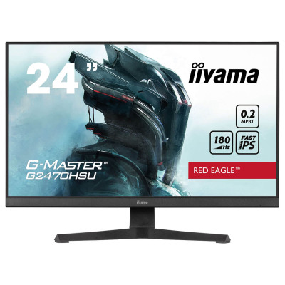 Computer Monitor IIYAMA G2470HSU-B6 23.8" G-Master IPS FHD 180Hz 0.2ms 27" Computer Monitor IIYAMA G2470HSU-B6 23.8" G-Master IPS FHD 180Hz 0.2ms 27"