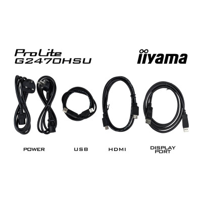 Computer Monitor IIYAMA G2470HSU-B6 23.8" G-Master IPS FHD 180Hz 0.2ms 27" Computer Monitor IIYAMA G2470HSU-B6 23.8" G-Master IPS FHD 180Hz 0.2ms 27"