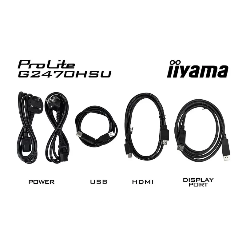Computer Monitor IIYAMA G2470HSU-B6 23.8" G-Master IPS FHD 180Hz 0.2ms G2470HSU-B6 27"