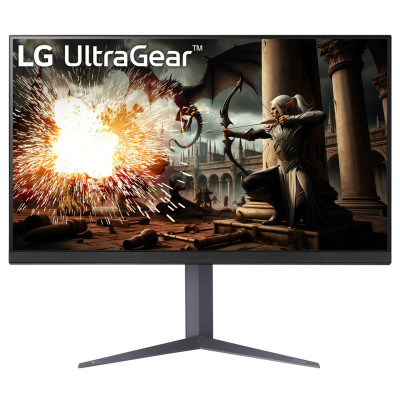 מסך מחשב LG 32GS75QX-B 32” UltraGear QHD IPS 180Hz gaming monitor | 1ms (GtG), - יבואן מקביל