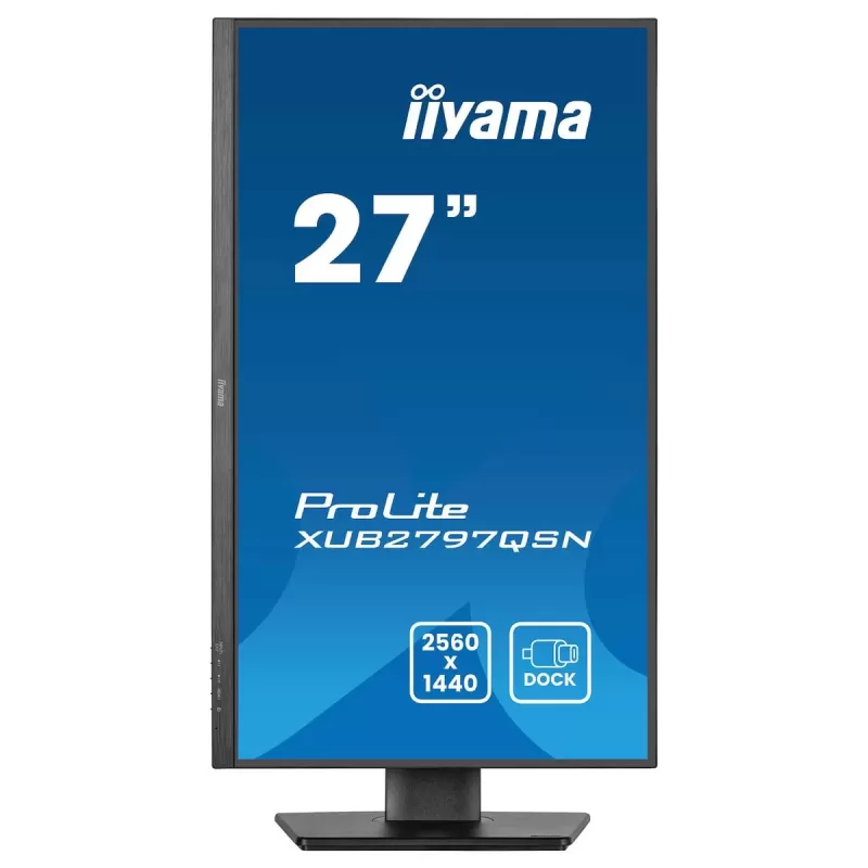 מסך מחשב IIYAMA XUB2797QSN-B2 27" ProLite IPS QHD 100Hz 1ms XUB2797QSN-B2 צבע שחור