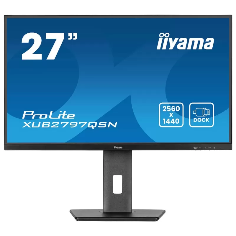מסך מחשב IIYAMA XUB2797QSN-B2 27" ProLite IPS QHD 100Hz 1ms XUB2797QSN-B2 צבע שחור