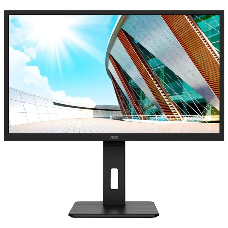 מסך מחשב AOC U27P2CA 27" IPS QHD 60Hz 4ms U27P2CA 4K, UHD צבע שחור