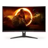 מסך גיימינג AOC CQ32G2SE-BK 31.5" QHD 165Hz 1ms VA CQ32G2SE-BK צבע שחור