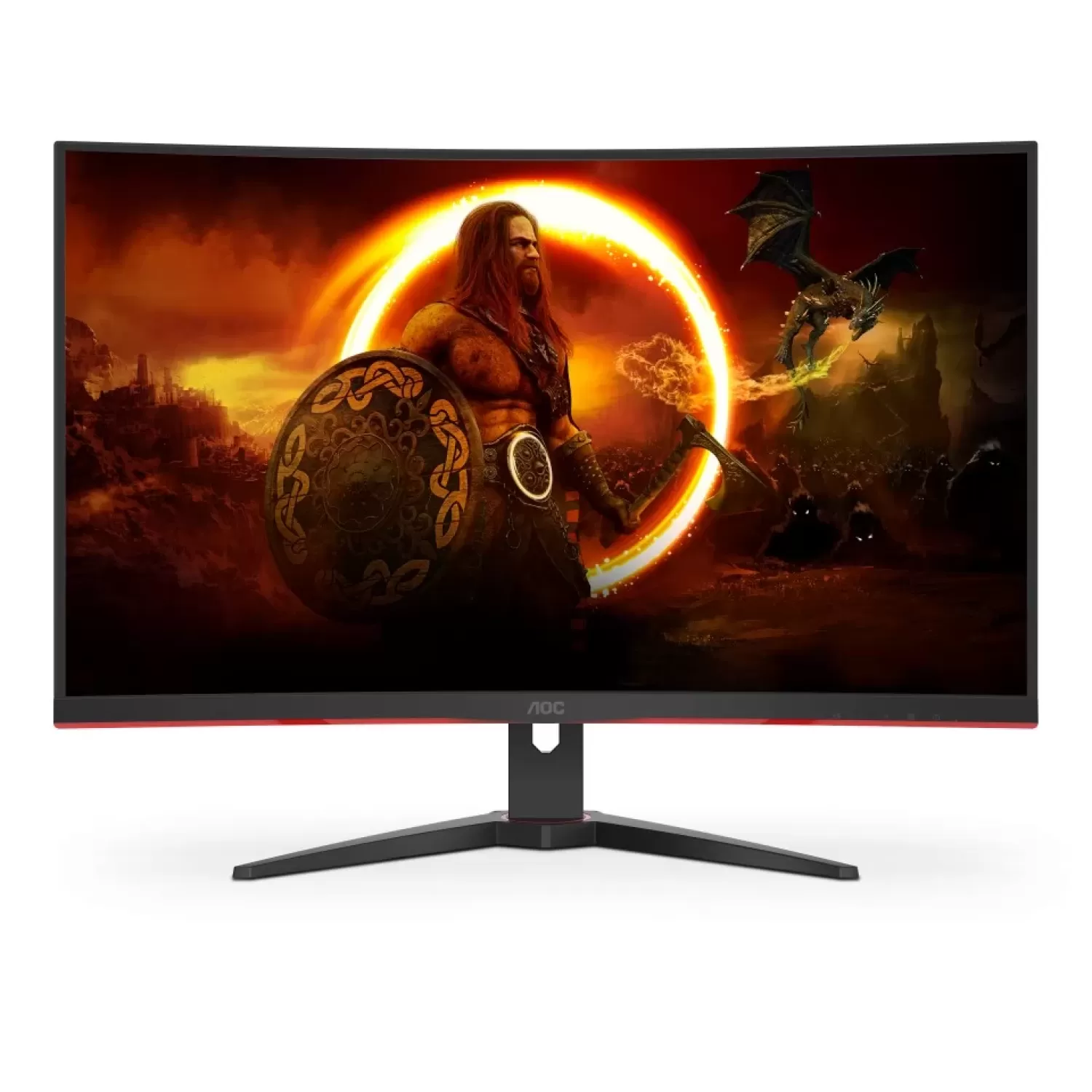 Игровой Монитор AOC CQ32G2SE-BK 31.5" QHD 165Hz 1ms VA CQ32G2SE-BK Цвет:чёрный