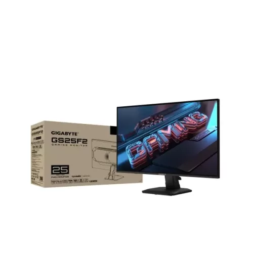 Gaming computer monitor Gigabyte GS25F2 24.5 Inch FHD SS IPS 1Ms 200Hz GS25F2 24.5" Color:black