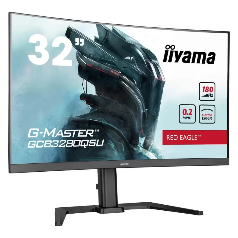 Игровой монитор IIYAMA G-Master GCB3280QSU-B2 31.5" 180Hz QHD, 2K VA Цвет:чёрный