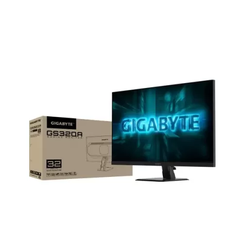 מסך גיימינג Gigabyte GS32QA 31.5" 180Hz 2K, QHD Super Speed IPS צבע שחור מסך גיימינג Gigabyte GS32QA 31.5" 180Hz 2K, QHD Super Speed IPS צבע שחור