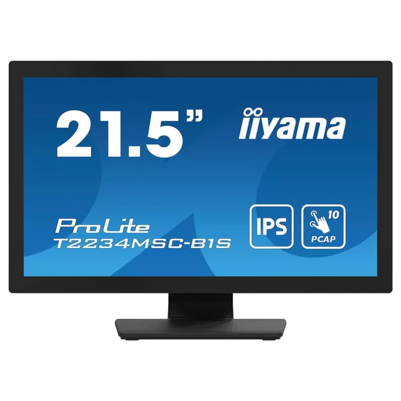 מסך מחשב IIYAMA ProLite 10pt Touch T2234MSC-B1S 21.5" FHD IPS
