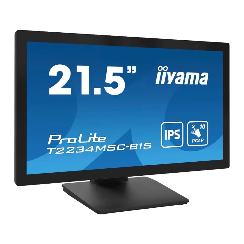 מסך מחשב IIYAMA ProLite 10pt Touch T2234MSC-B1S 21.5" FHD IPS