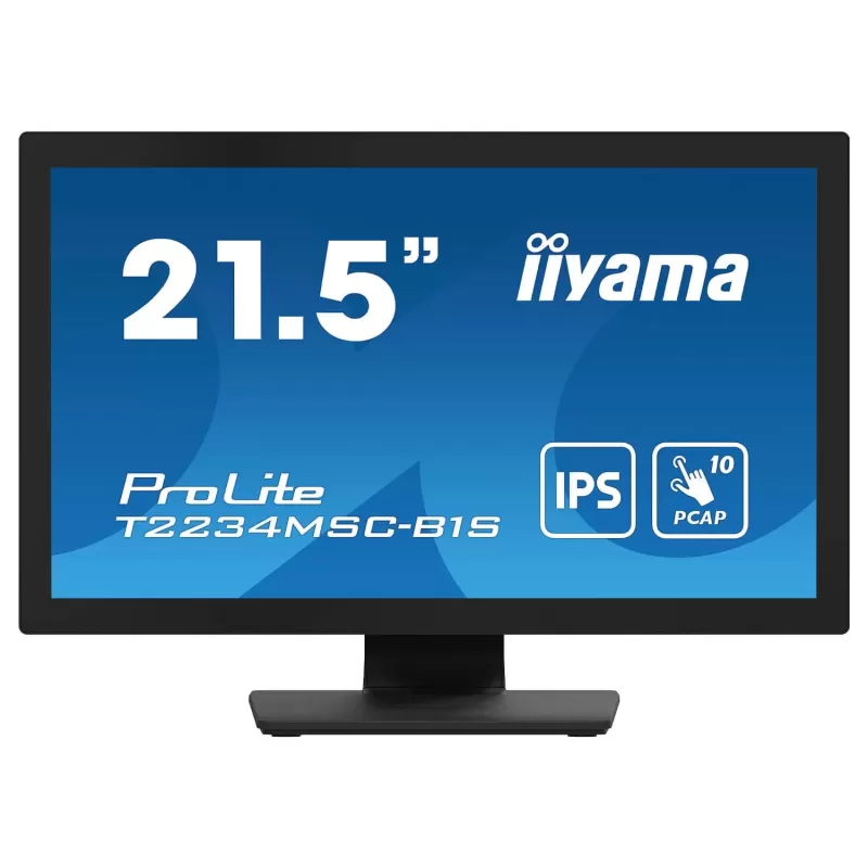 מסך מחשב IIYAMA ProLite 10pt Touch T2234MSC-B1S 21.5" FHD IPS
