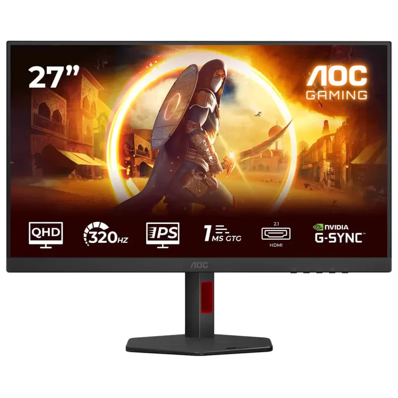 Computer Monitor AOC Q27G4SRU 27" 2K, QHD IPS Color:black - parallel importer Computer Monitor AOC Q27G4SRU 27" 2K, QHD IPS Color:black - parallel importer