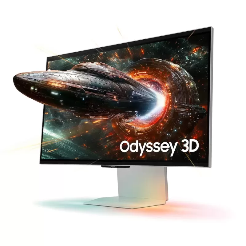 Computer Monitor Samsung Odyssey 3D S27FG904XU 27" 165Hz 4K, UHD IPS Color:silver - parallel importer