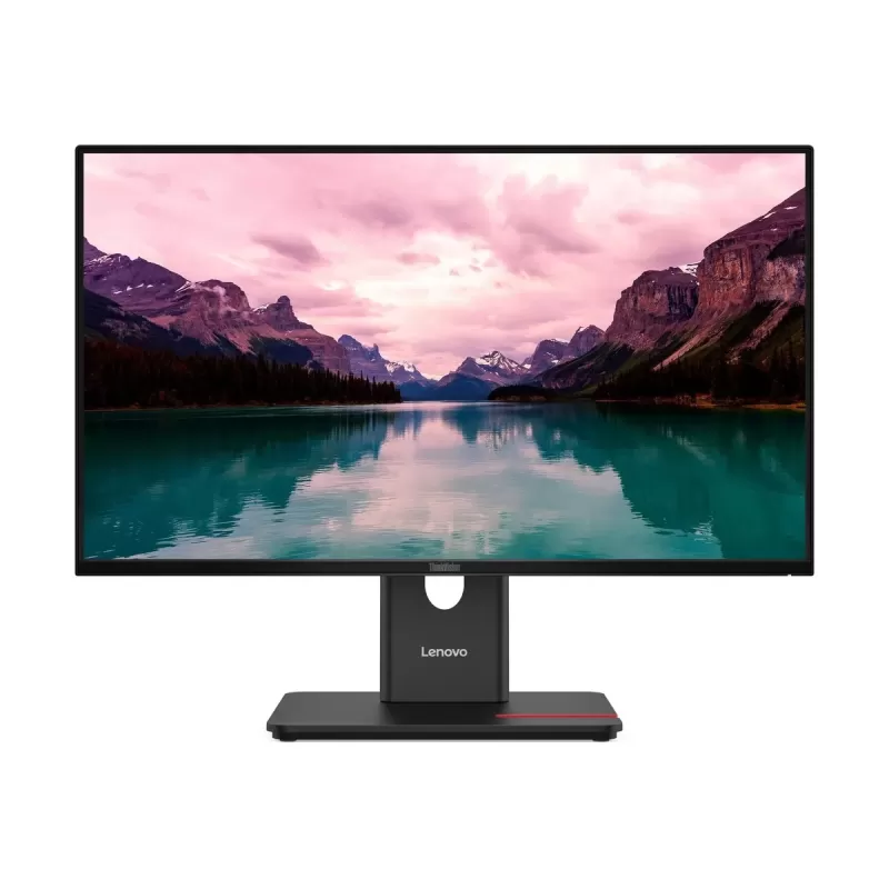 מסך מחשב Lenovo ThinkVision T24-40 64A4MATXIS 23.8" FHD IPS צבע שחור