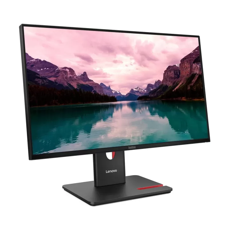 מסך מחשב Lenovo ThinkVision T24-40 64A4MATXIS 23.8" FHD IPS צבע שחור