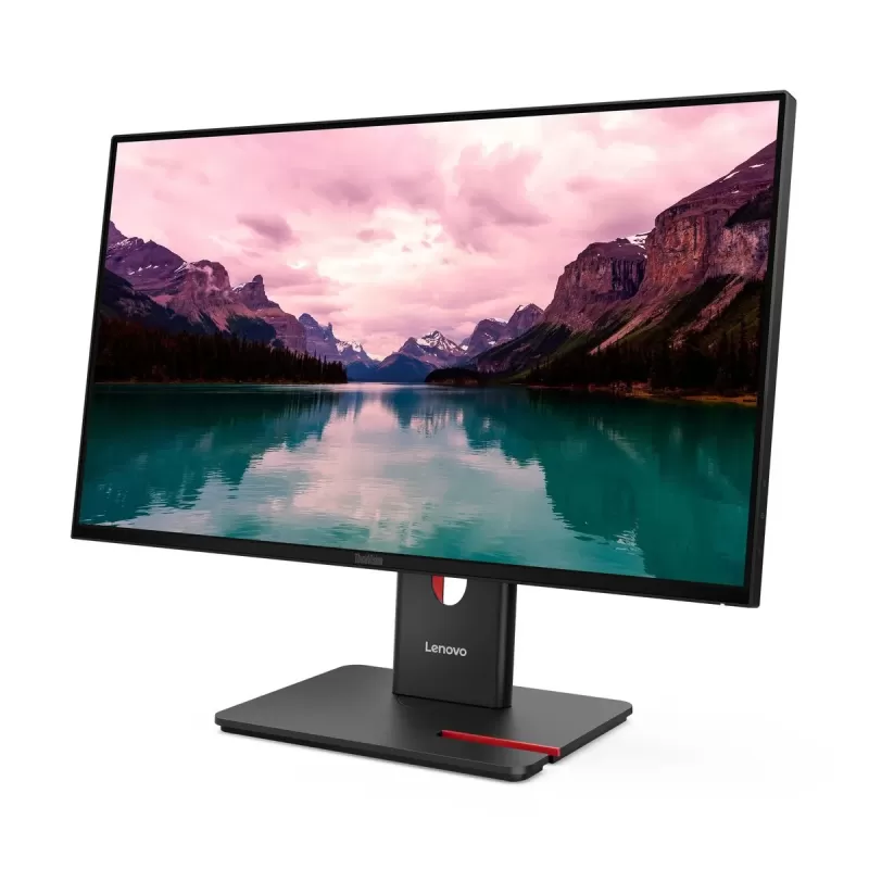 מסך מחשב Lenovo ThinkVision T24-40 64A4MATXIS 23.8" FHD IPS צבע שחור
