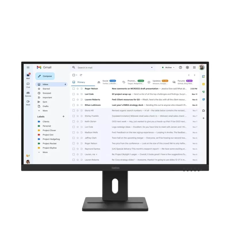 Монитор для ПК Lenovo ThinkVision E27-40 27 64BCMAT4IS 27" IPS Монитор для ПК Lenovo ThinkVision E27-40 27 64BCMAT4IS 27" IPS