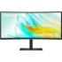 מסך מחשב Samsung SAMSUNG 34 CURVED HDMI/DP/Type-C 90W/SPEAKERS/RJ45 34 in 3440 x 1440 pixels W-LED |100 Hz S34C650UAM