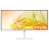 מסך מחשב Samsung SAMSUNG 34 CURVED/WHITE/Ultra-WQHD 34 in 3440 x 1440 pixels W-LED |100 Hz S34C650TAM צבע לבן