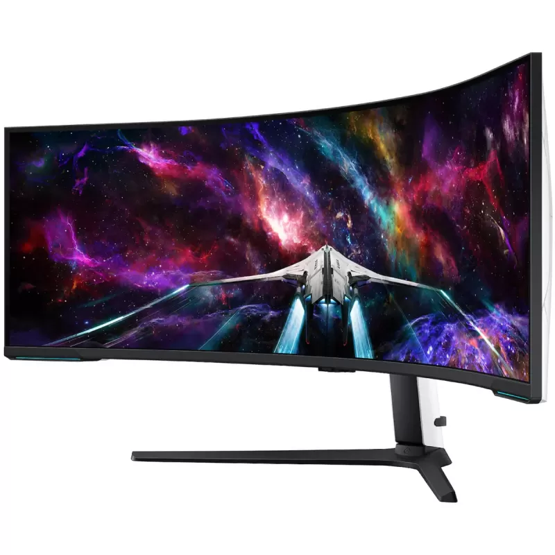 Computer Monitor Samsung 57" Dual-UHD 240Hz 1ms VA Curved S57CG954NU Dual UHD Color:white - parallel importer Computer Monitor Samsung 57" Dual-UHD 240Hz 1ms VA Curved S57CG954NU Dual UHD Color:white - parallel importer