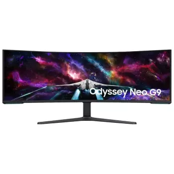 מסך מחשב Samsung 57" Dual-UHD 240Hz 1ms VA Curved S57CG954NU Dual UHD צבע לבן - יבואן מקביל