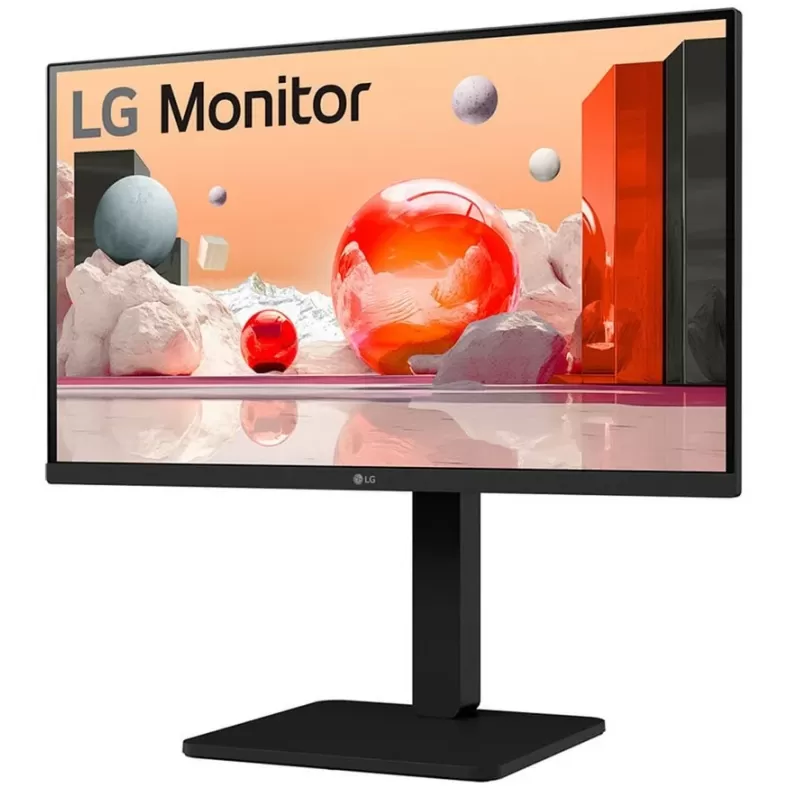 מסך מחשב LG 24BA550-B 23.8" IPS FHD 100Hz 24BA550-B צבע שחור - יבואן רשמי