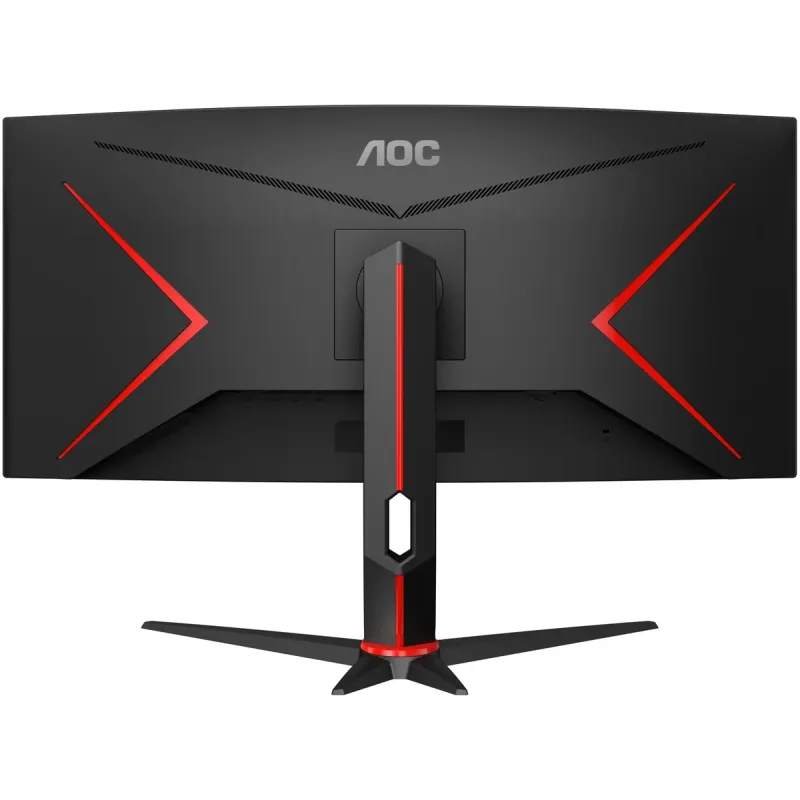 Игровой Монитор AOC CU34G2XP 34" Curved UWQHD VA 180Hz CU34G2XP/BK Цвет:чёрный, красный - параллельный импортер Игровой Монитор AOC CU34G2XP 34" Curved UWQHD VA 180Hz CU34G2XP/BK Цвет:чёрный, красный - параллельный импортер