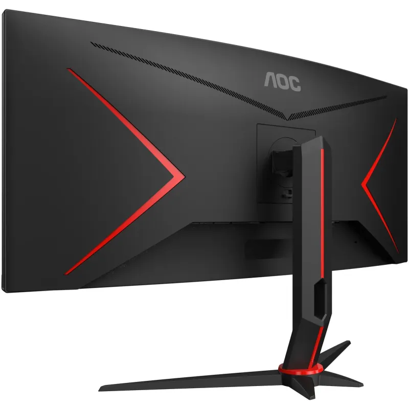 Игровой Монитор AOC CU34G2XP 34" Curved UWQHD VA 180Hz CU34G2XP/BK Цвет:чёрный, красный - параллельный импортер Игровой Монитор AOC CU34G2XP 34" Curved UWQHD VA 180Hz CU34G2XP/BK Цвет:чёрный, красный - параллельный импортер