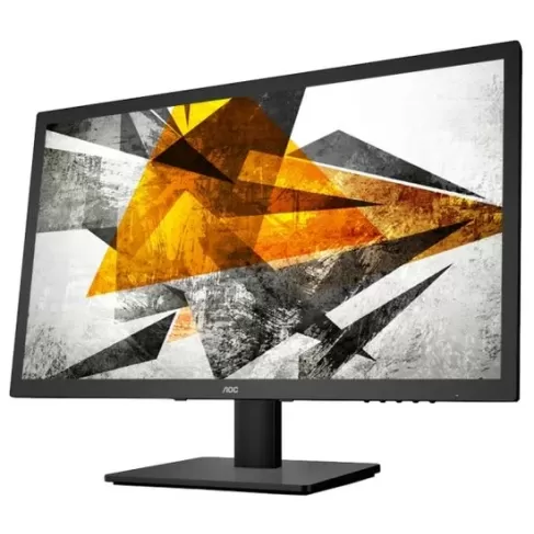 מסך מחשב AOC E2275SWJ 21.5" FHD TN צבע שחור - יבואן רשמי