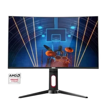 מסך גיימינג MAG C27S קעור 27" 165Hz FHD Free צבע שחור