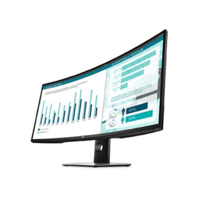 Computer Monitor Dell P3418HW Curved 34" QHD, 2K Color:black Computer Monitor Dell P3418HW Curved 34" QHD, 2K Color:black