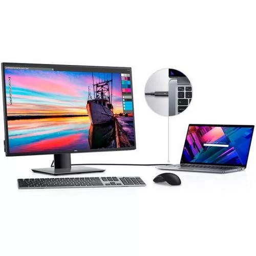 Computer Monitor Dell UltraSharp U2720Q 27" 60Hz 4K UHD IPS Color:black