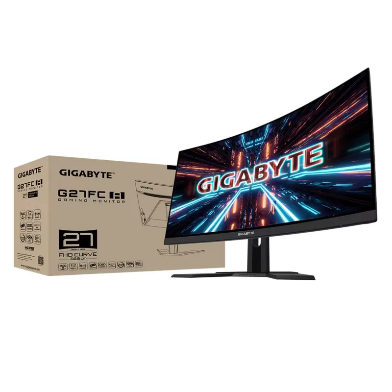 Gaming Monitor Gigabyte G27FC A Curved 27" 165Hz FHD VA