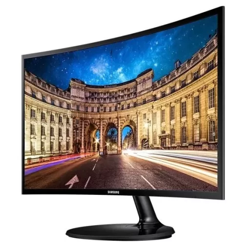 מסך מחשב Samsung C27F390FH קעור 27" FHD VA צבע שחור - יבואן מקביל