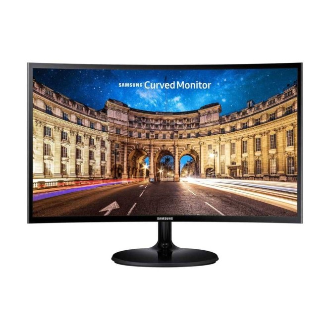 מסך מחשב Samsung C27F390FH קעור 27" FHD VA צבע שחור - יבואן מקביל