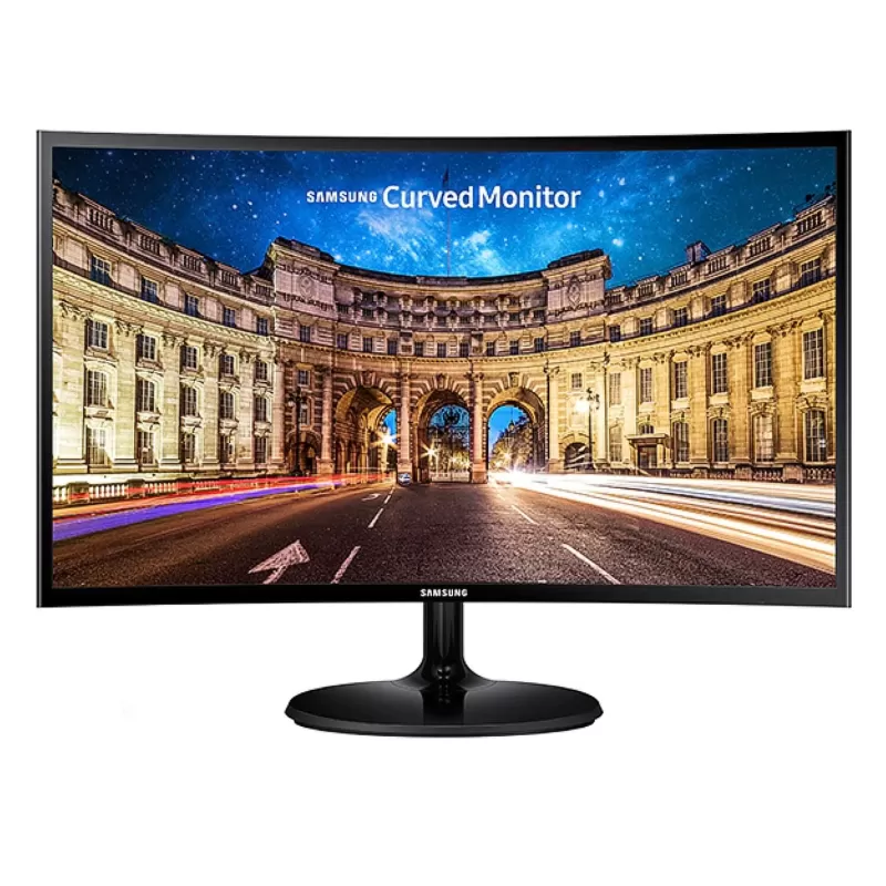 מסך מחשב Samsung C27F390FH קעור 27" FHD VA צבע שחור - יבואן מקביל