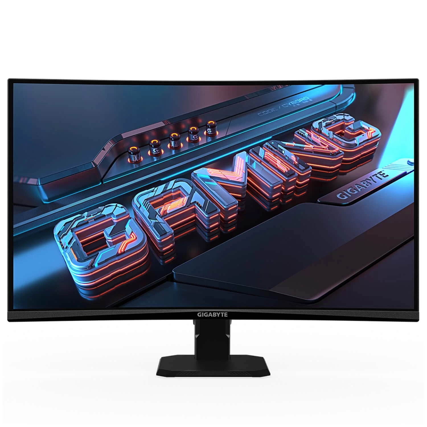 Gaming Monitor Gigabyte GS27QC Curved 27" OC 170Hz QHD, 2K VA Color:black