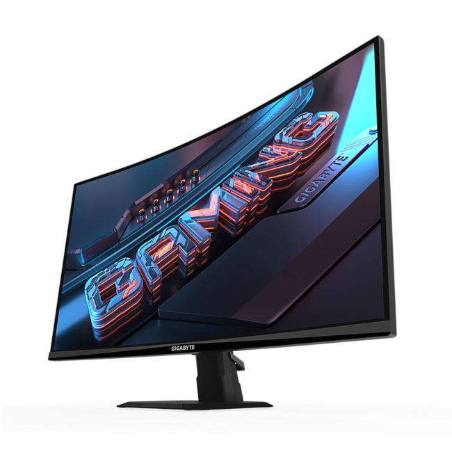 Gaming Monitor Gigabyte GS27QC Curved 27" OC 170Hz QHD, 2K VA Color:black