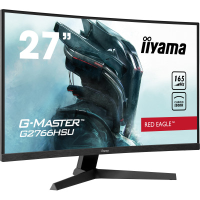 Gaming Monitor IIYAMA G-MASTER G2766HSU-B1 27" 165Hz FHD VA Color:black Gaming Monitor IIYAMA G-MASTER G2766HSU-B1 27" 165Hz FHD VA Color:black
