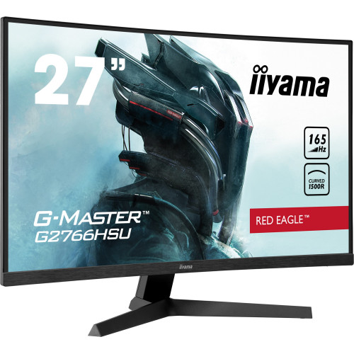 מסך גיימינג IIYAMA G-MASTER G2766HSU-B1 27" 165Hz FHD VA צבע שחור