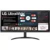 Монитор для ПК LG 34" 34WP500-B FHD Ultra Wide IPS HDMI 34WP500-B 75Hz Цвет:чёрный - параллельный импортер