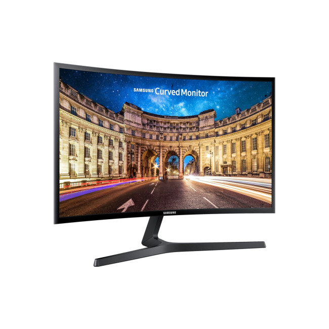 Computer Monitor Samsung C27F396FHR 27" VA FHD 60Hz 4ms 1800R Curved Color:black - parallel importer