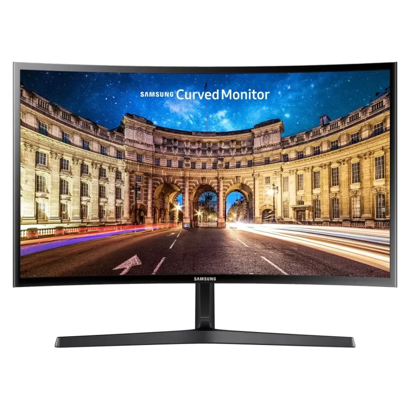 Computer Monitor Samsung C27F396FHR 27" VA FHD 60Hz 4ms 1800R C27F396FHR Curved Color:black - parallel importer