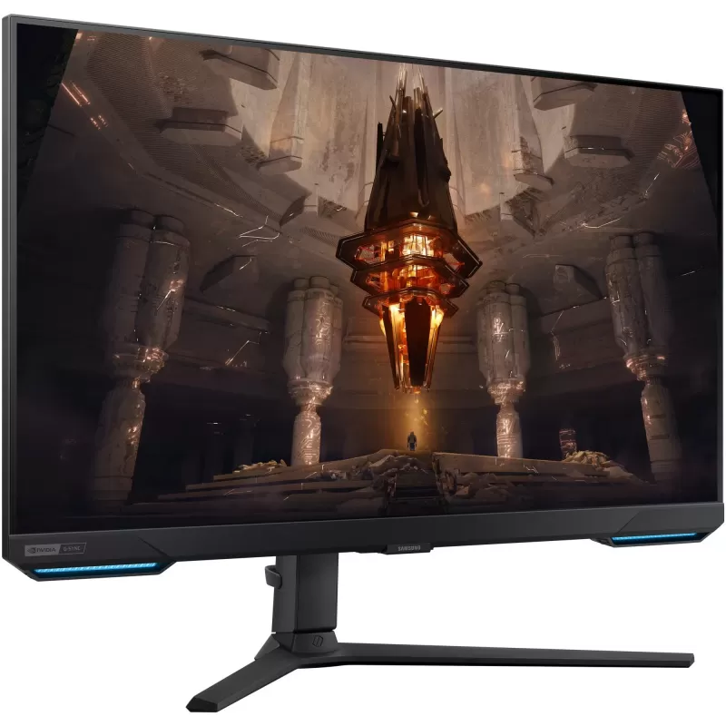 מסך גיימינג Samsung 32" S32BG700EU 4K UHD 144Hz 1ms IPS S32BG700EU צבע שחור - יבואן מקביל