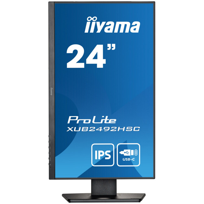 Монитор для ПК IIYAMA ProLite XUB2492HSC-B5 24" 75Hz FHD IPS Цвет:черный